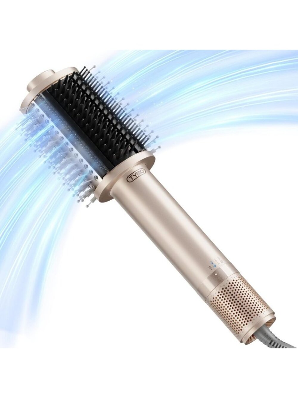 Lightweight Ionic Blow Dryer Brush - 4-in-1 Styling Tool for Smooth, Voluminous